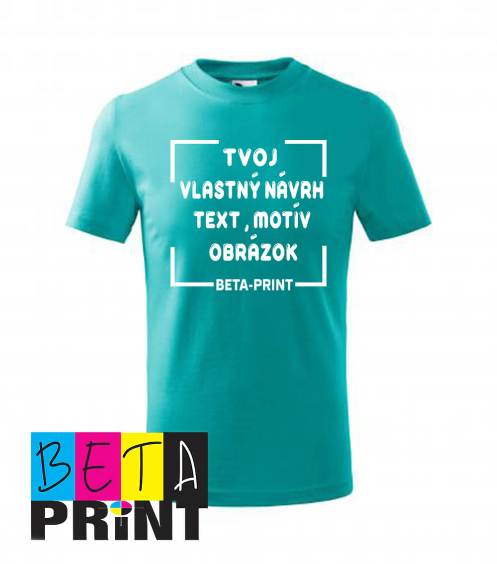 DETSKÉ TRIČKO S VLASTNÝM NÁVRHOM